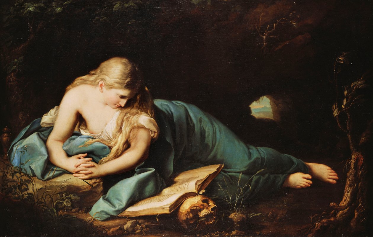 Den hellige Maria Magdalena, av Anton Graff