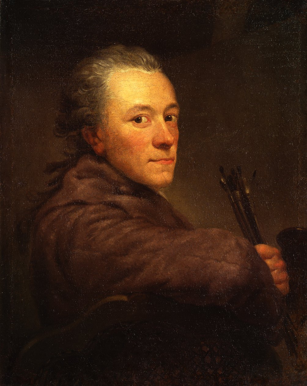 Selvportrett av Anton Graff