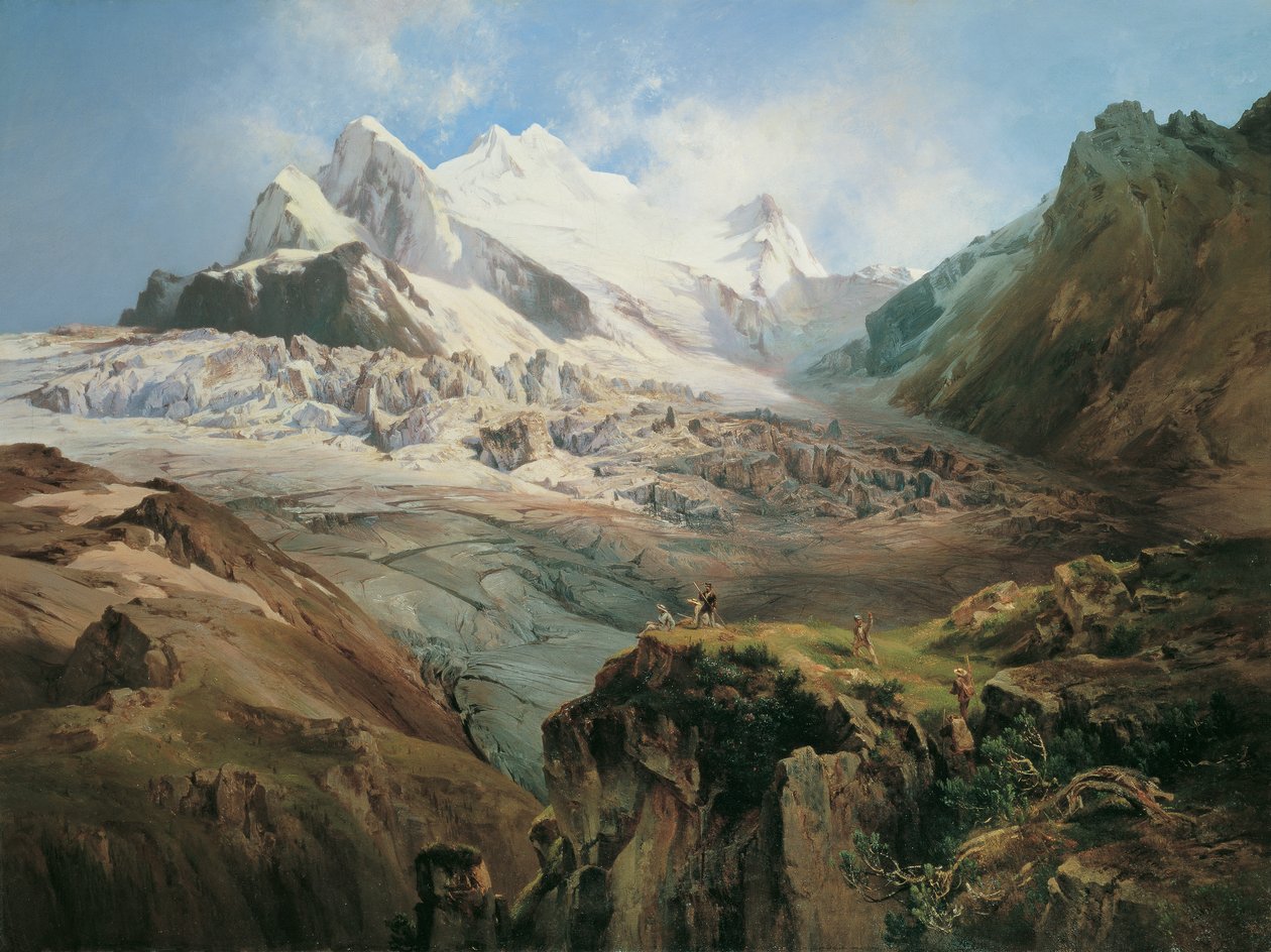 Stubaiferner i Tyrol av Anton Hansch