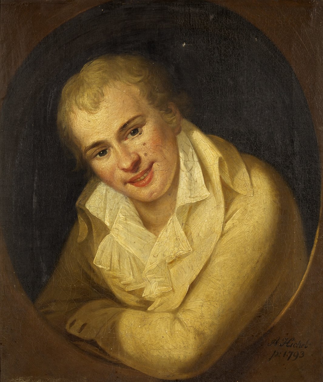 Portrett av Dr John King av Anton Hickel