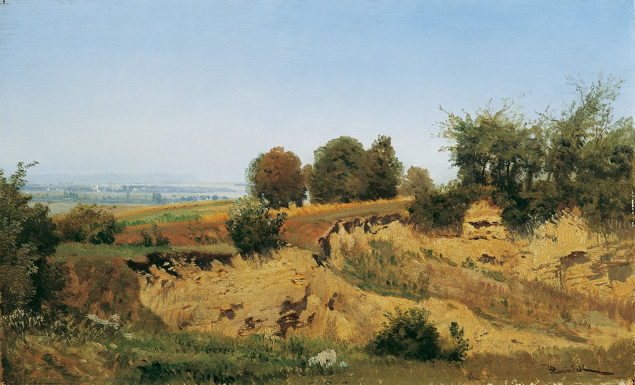 Nær Mannersdorf i Leithage-fjellene av Anton Hlavacek