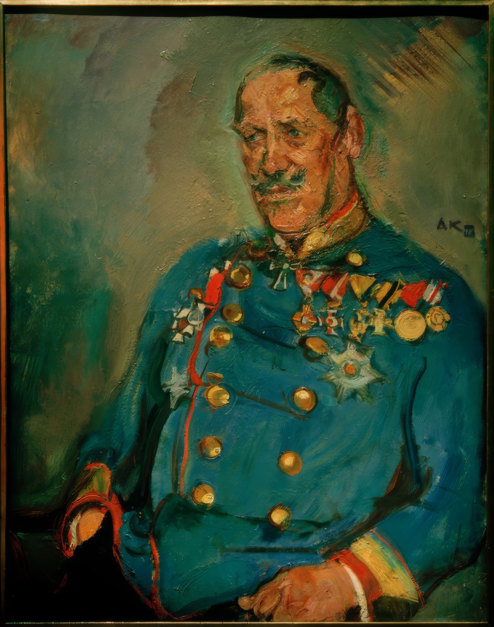 Portrett av general Seibt av Anton Kolig
