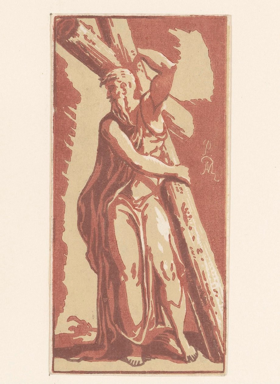 Saint Andrew av Anton Maria I Zanetti