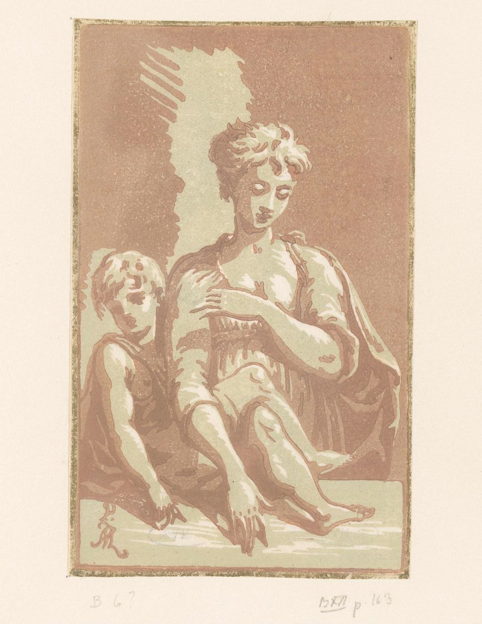 Maria med Kristusbarnet av Anton Maria I Zanetti