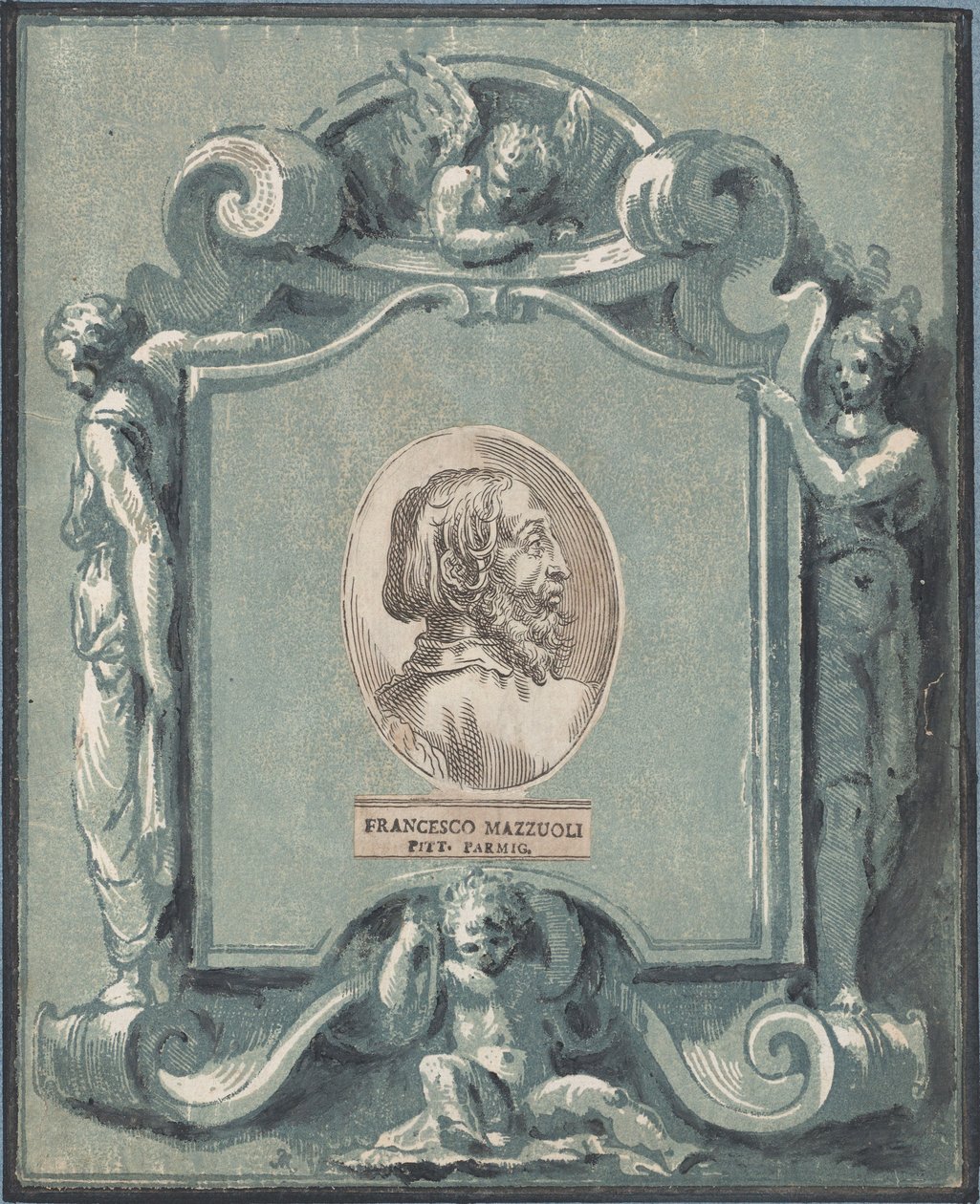 Frontispice, før 1749. av Anton Maria Zanetti
