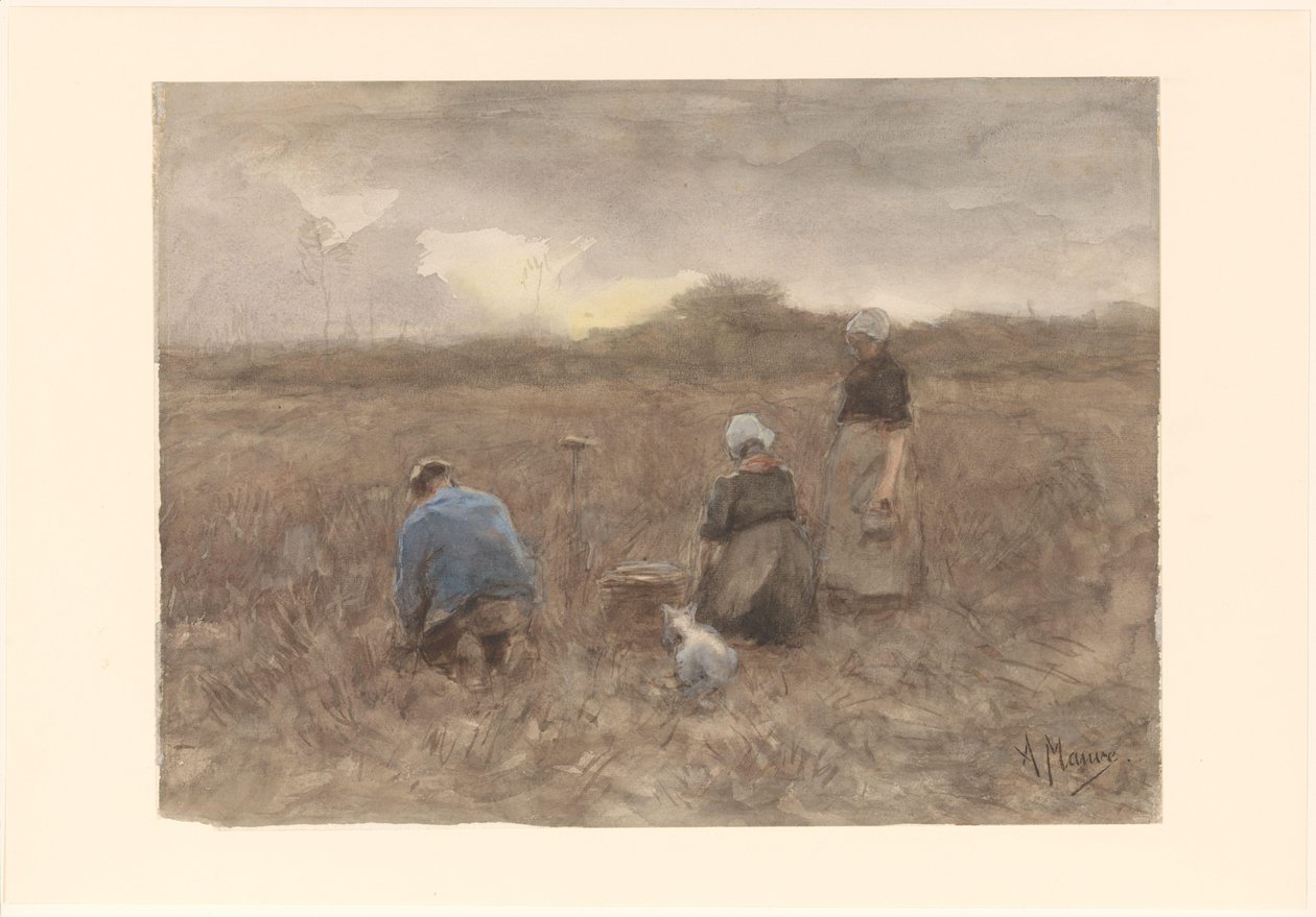 potethøstere av Anton Mauve