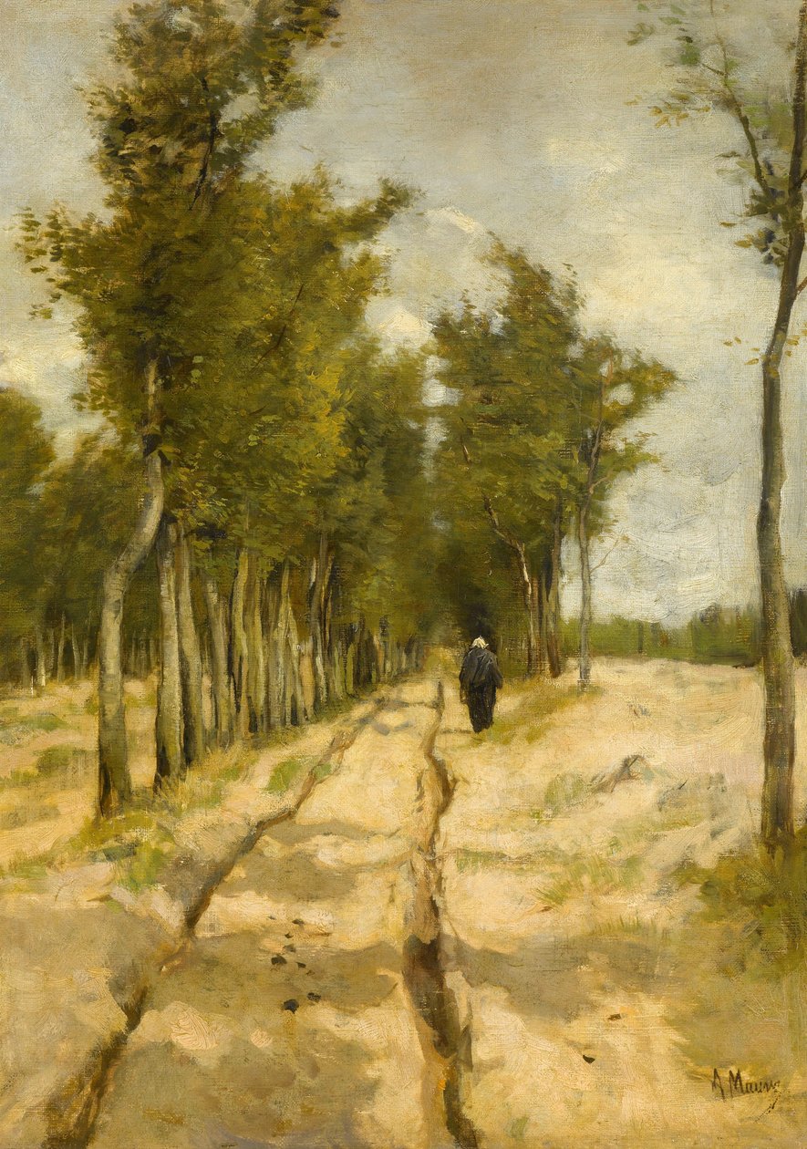 Torenlaan i Laren av Anton Mauve