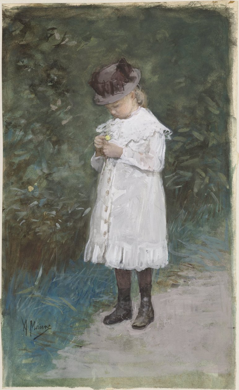 Elisabeth Mauve (f. 1875), Kunstnerens datter av Anton Mauve