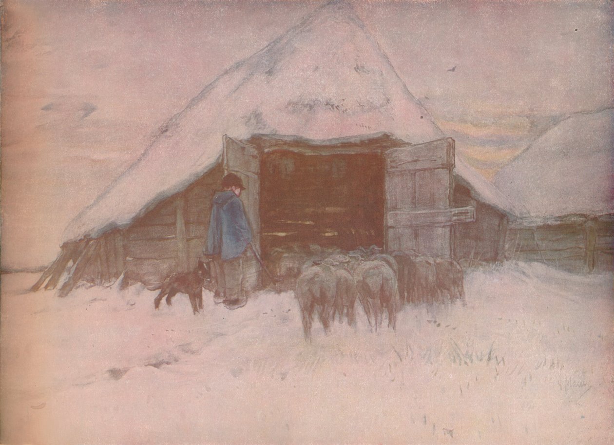 Vinter, c1870, 1918 av Anton Mauve