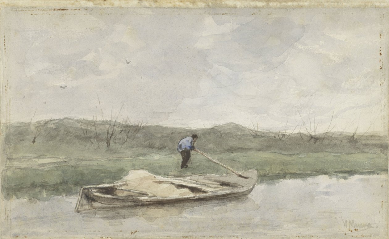 sand lekter av Anton Mauve