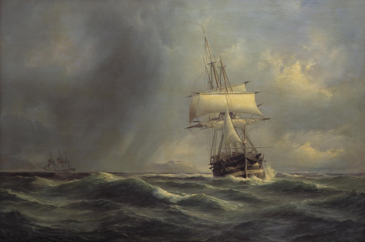Marine av Anton Melbye