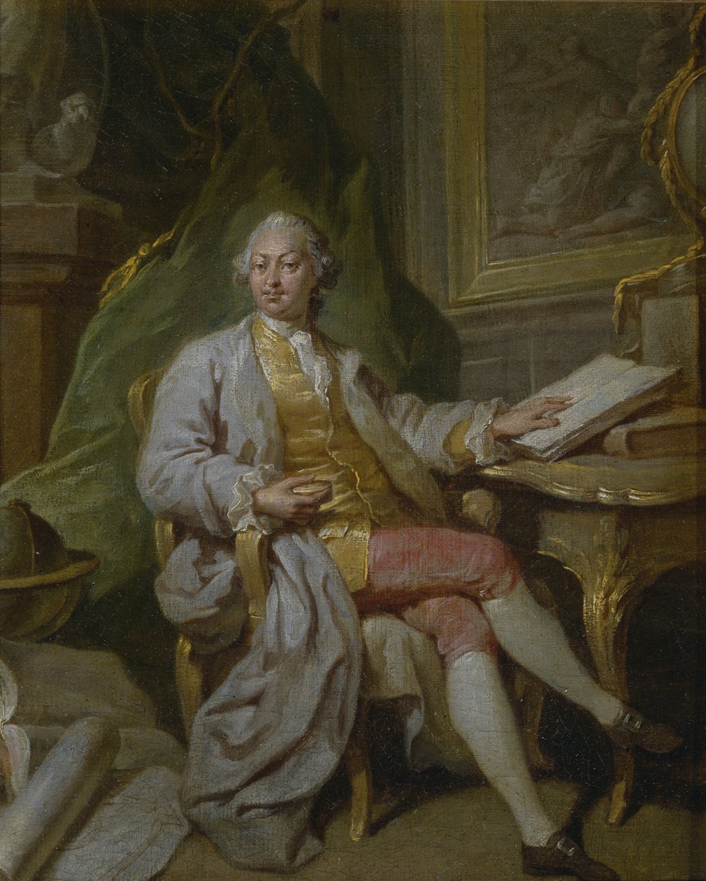 Portrett av L. Henninger, 1760-årene av Anton Pavlovich Losenko