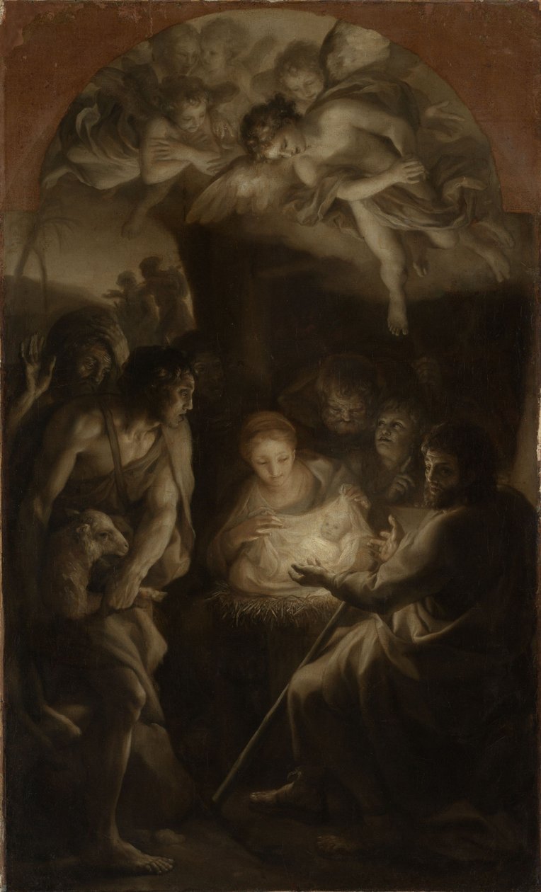 Hyrdenes tilbedelse av Anton Raphael Mengs