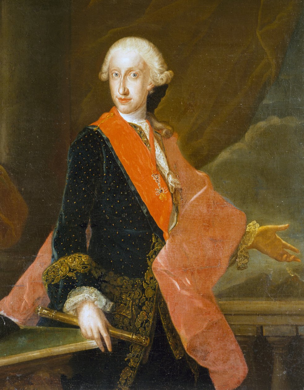 Portrett av Charles IV av Bourbon (Portici av Anton Raphael Mengs