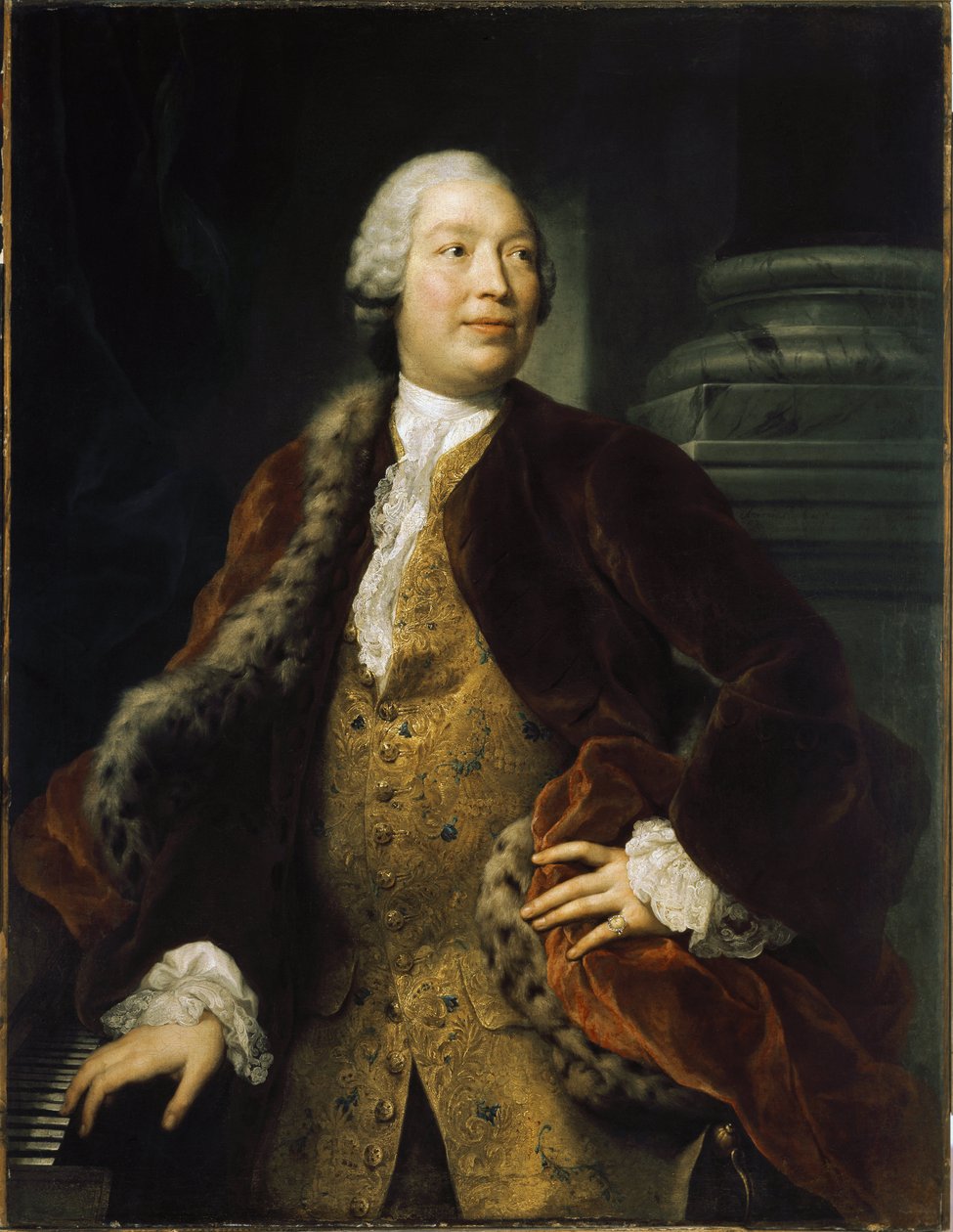 Portrett av Domenico Annibali (olje på lerret av Anton Raphael Mengs