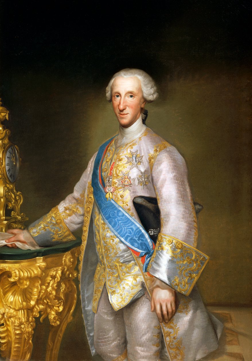 Portrett av Don Luis Antonio Jaime de Bourbon, av Anton Raphael Mengs, cirka 1774, olje på lerret av Anton Raphael Mengs