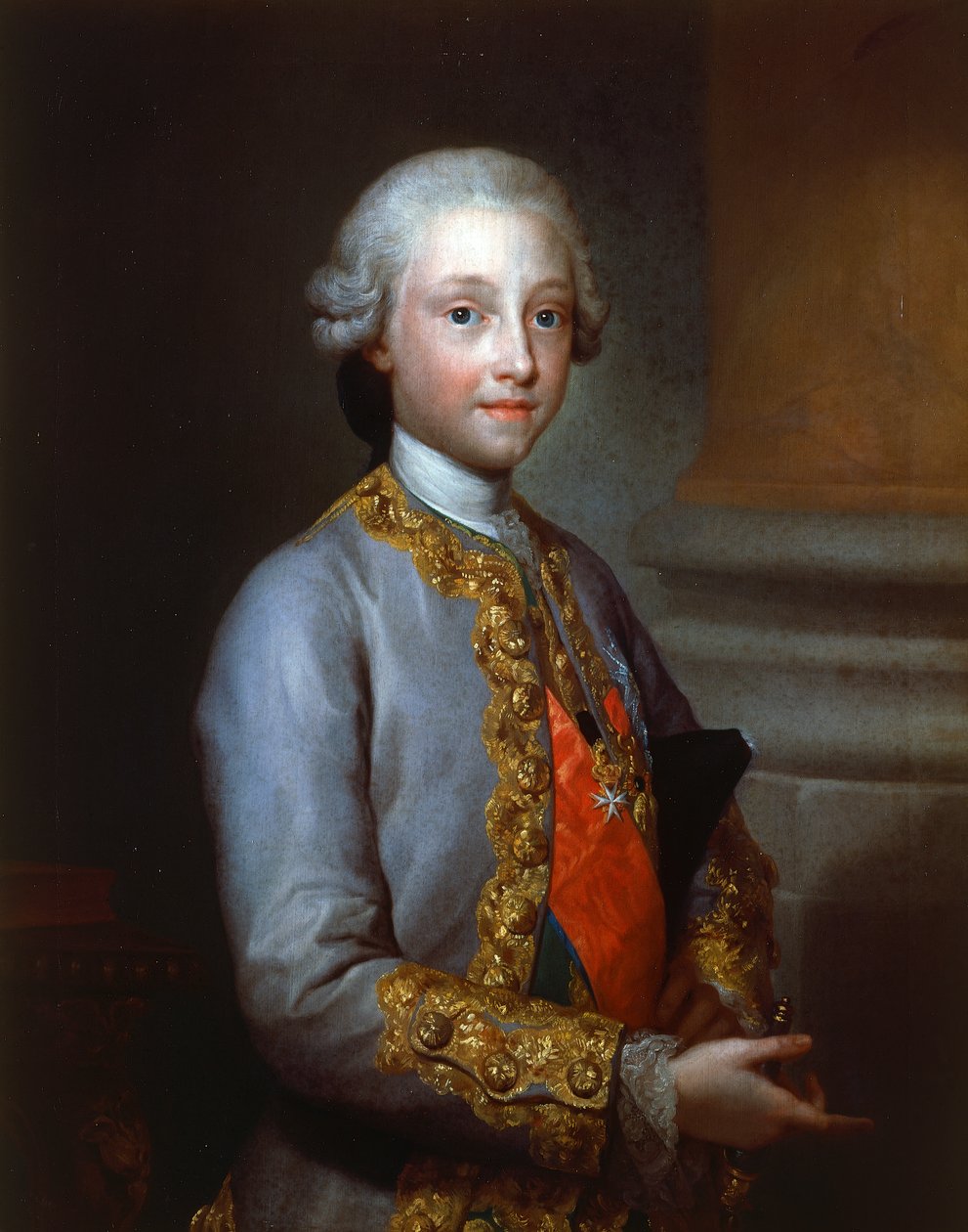 Portrett av Infante Gabriel av Spania (Portici av Anton Raphael Mengs