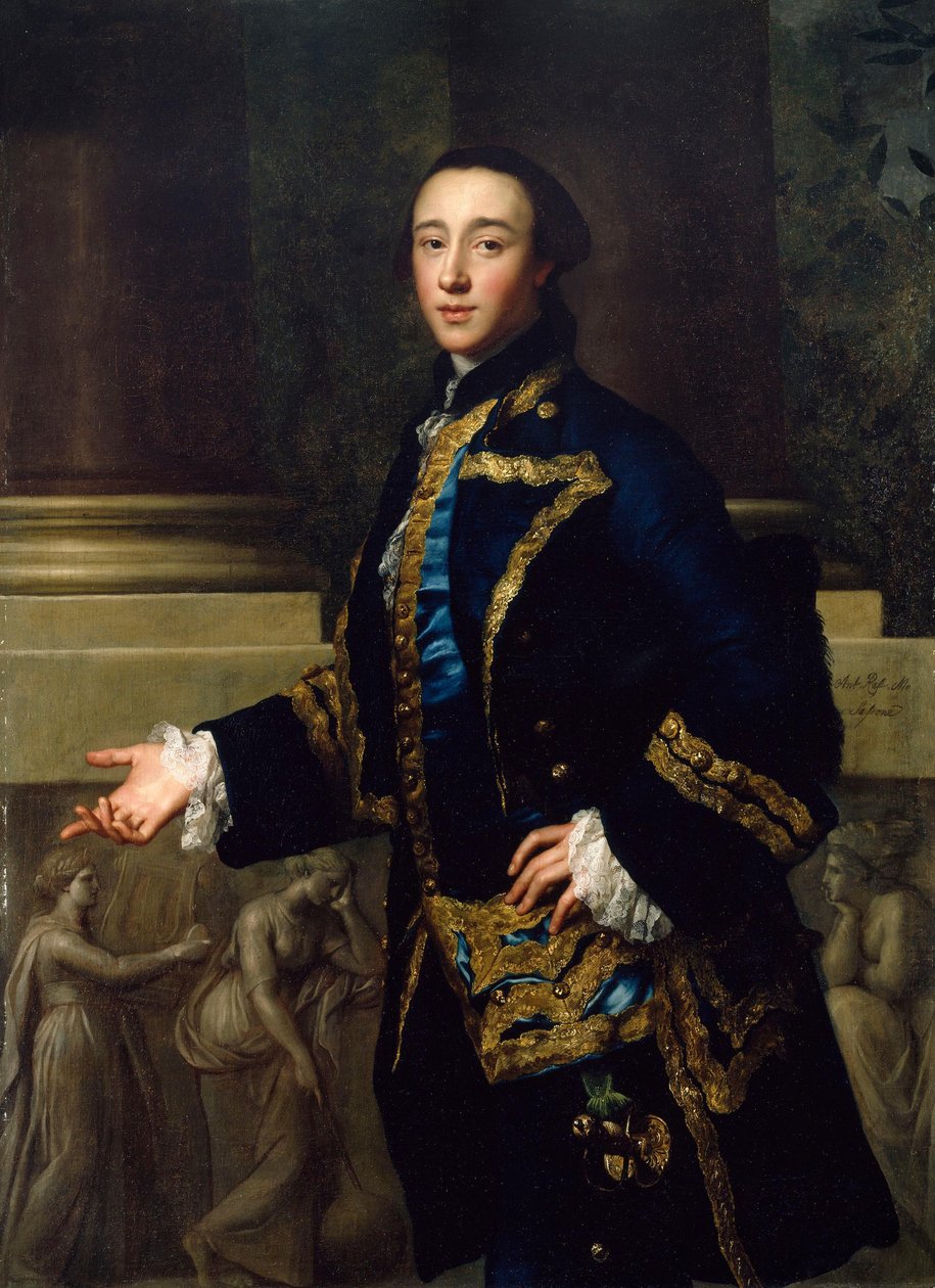 Portrett av Thomas Conolly (1738–1803) av Anton Raphael Mengs