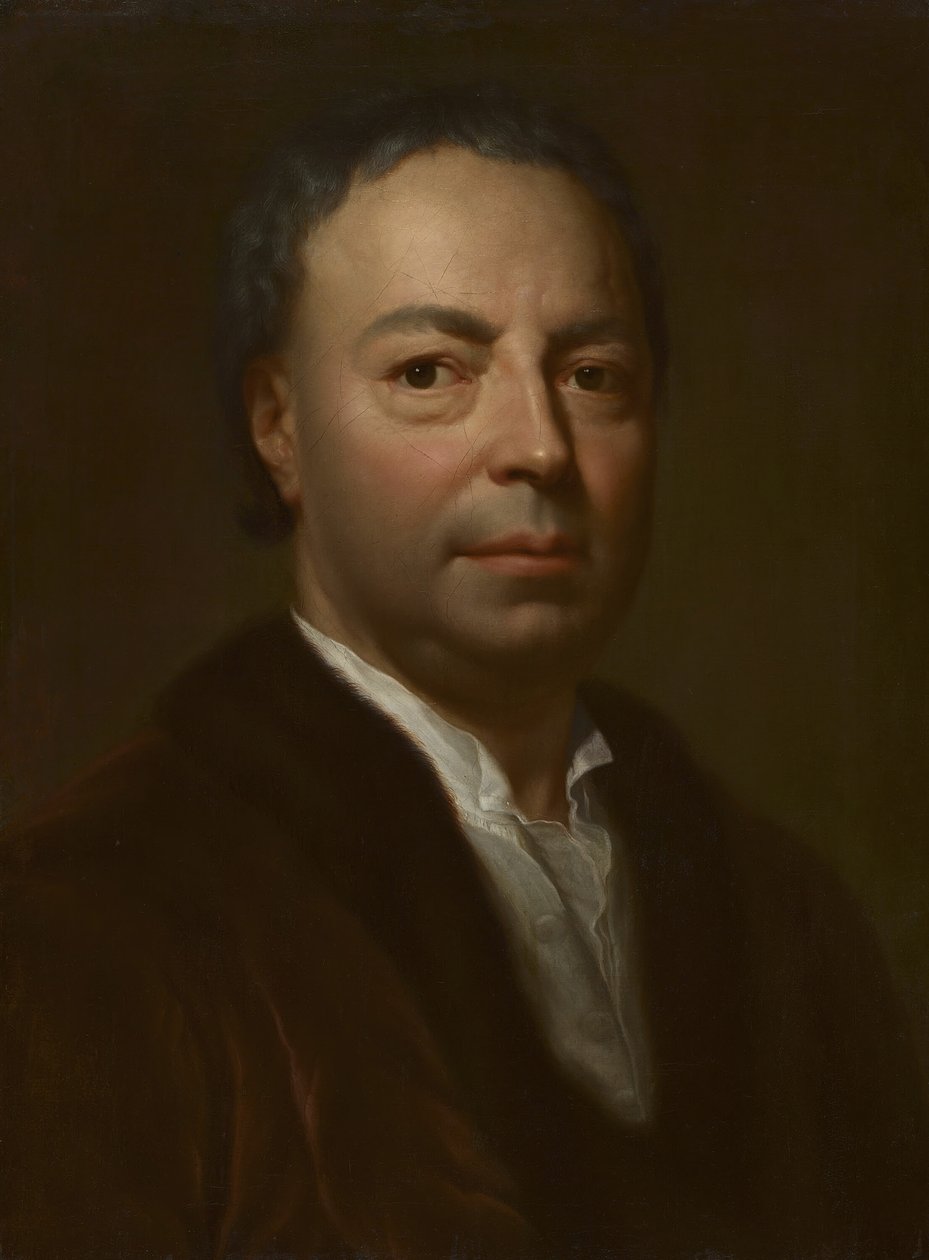Portrett av kunstnerens far, Ismael Mengs, 17471748. av Anton Raphael Mengs