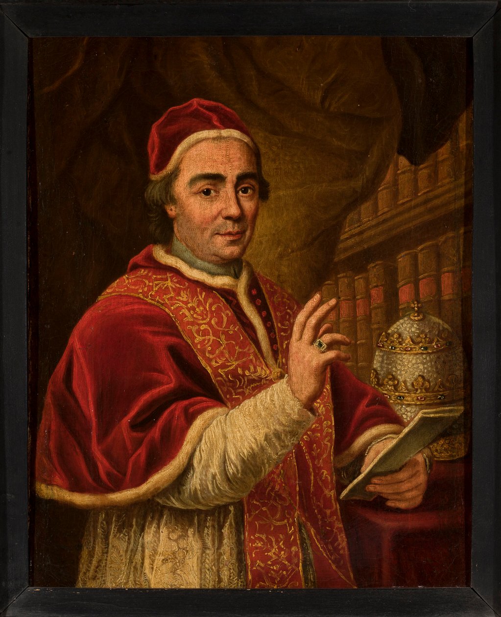 Portrett av pave Klemens XIII av Anton Raphael Mengs