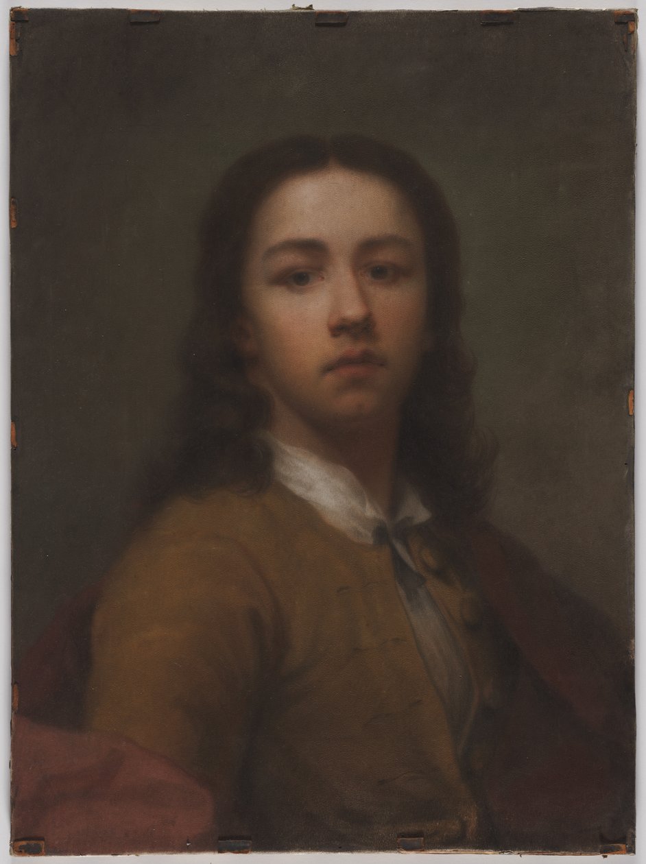 Selvportrett, midten av 1700-tallet. av Anton Raphael Mengs