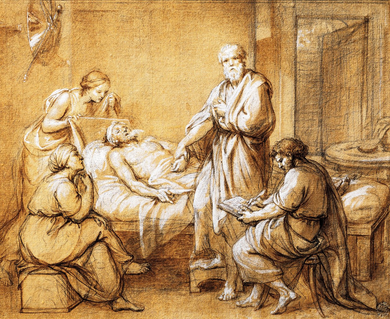 Testamente om Eudamida, av Anton Raphael Mengs av Anton Raphael Mengs