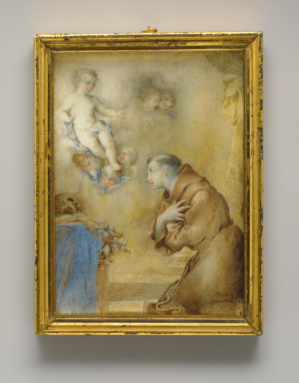 Den hellige Antonius av Paduas visjon av Anton Raphael Mengs