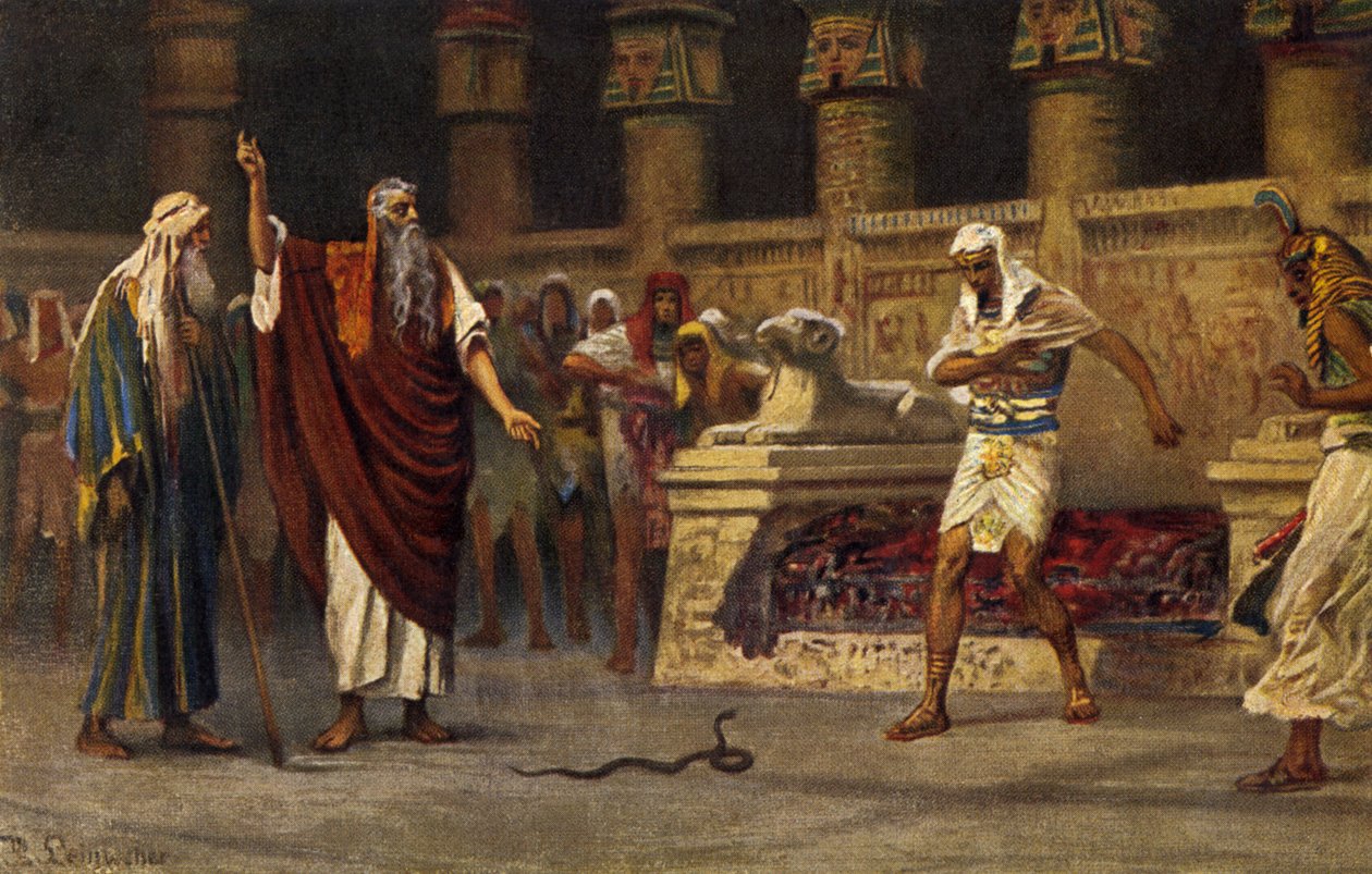 Moses og Aron - Bibelen av Anton Robert Leinweber