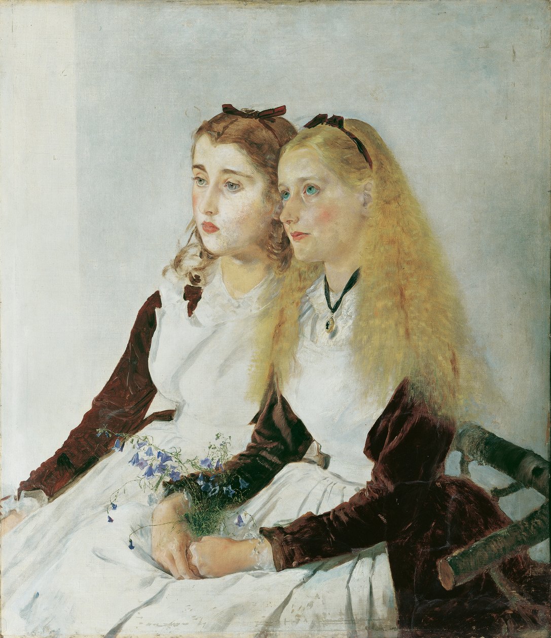 Kunstnerens nieser, Elisabeth og Maja av Anton Romako