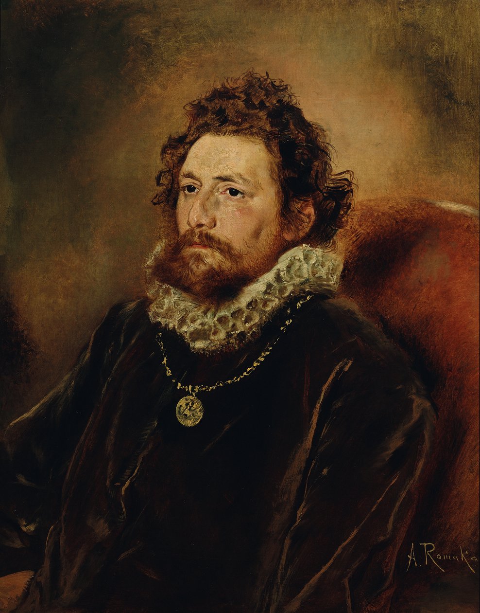 Rådmann Dr. Karl Zehden av Anton Romako