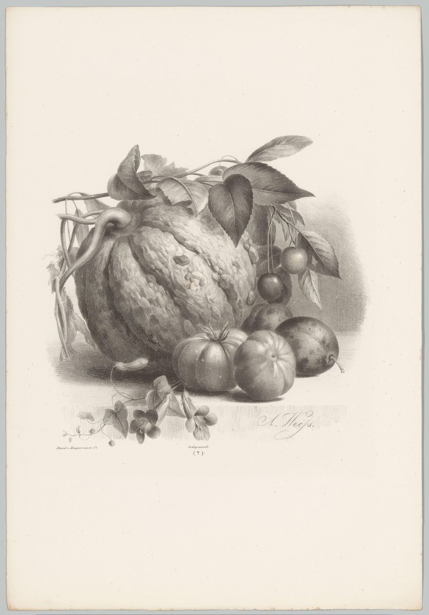 Gresskar, tomater og kirsebær Flower and Fruit Studies (...) 10. episode (serietittel) av Anton Weiss