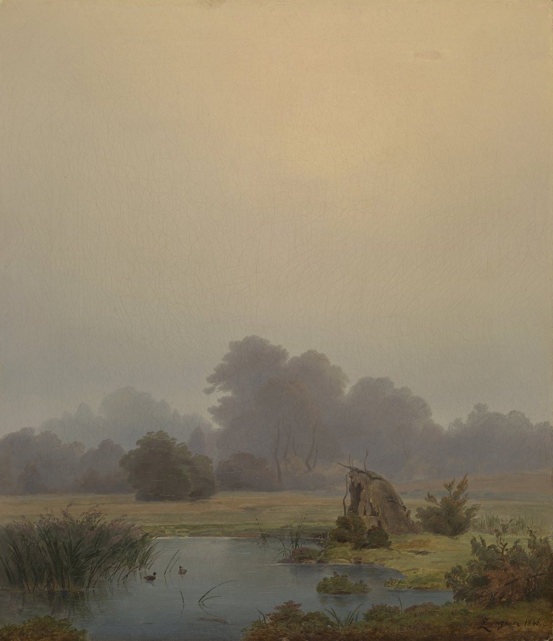 høstmorgen av Anton Zwengauer