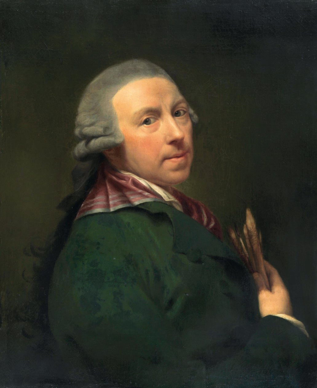 Selvportrett, ca 1794. av Anton von Maron