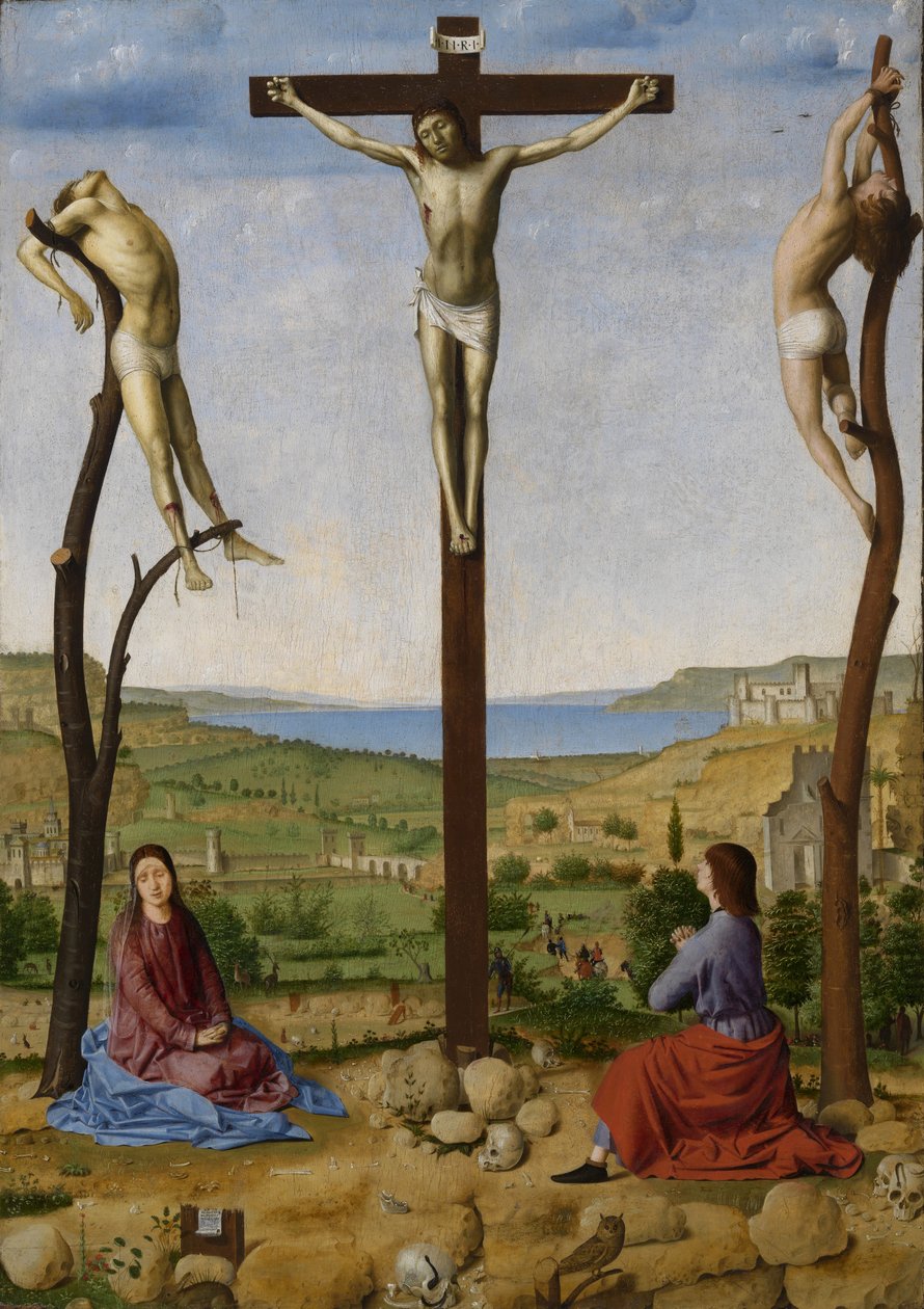 Golgata, andre halvdel av 1400-tallet. av Antonello da Messina