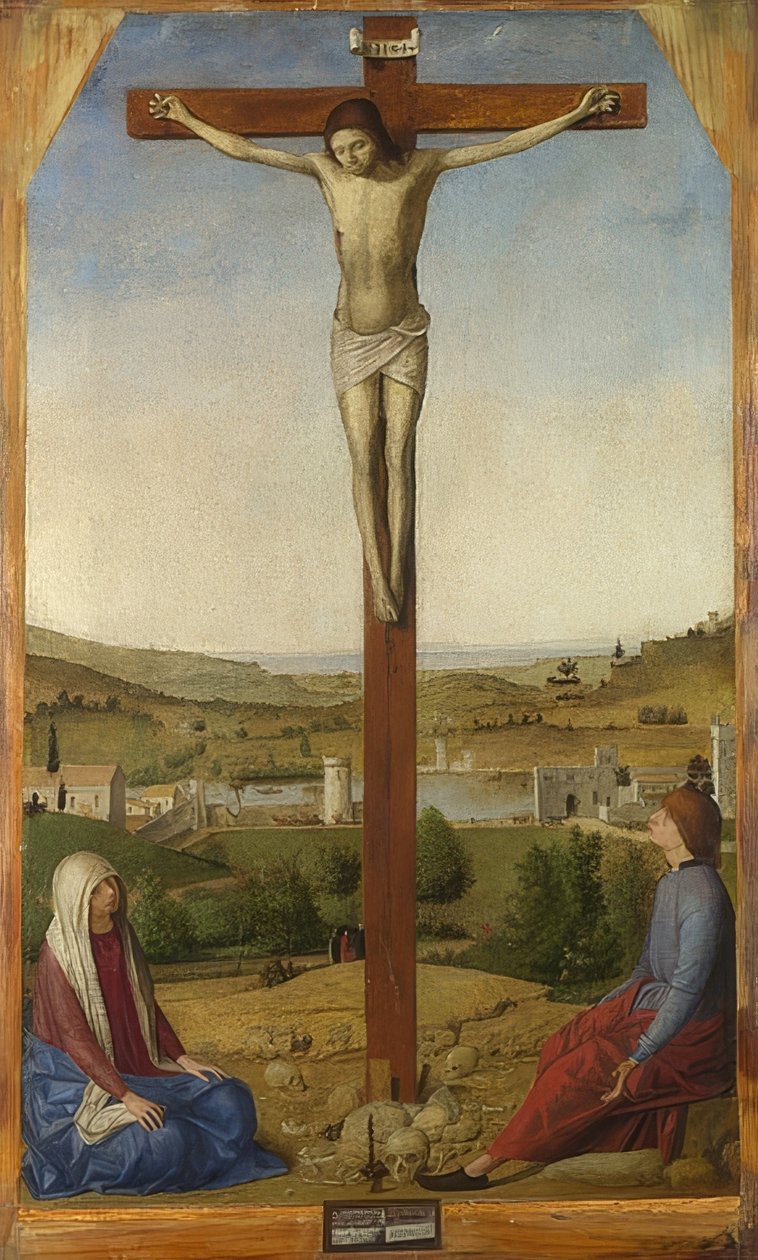 Kristi korsfestelse. 1475 av Antonello da Messina