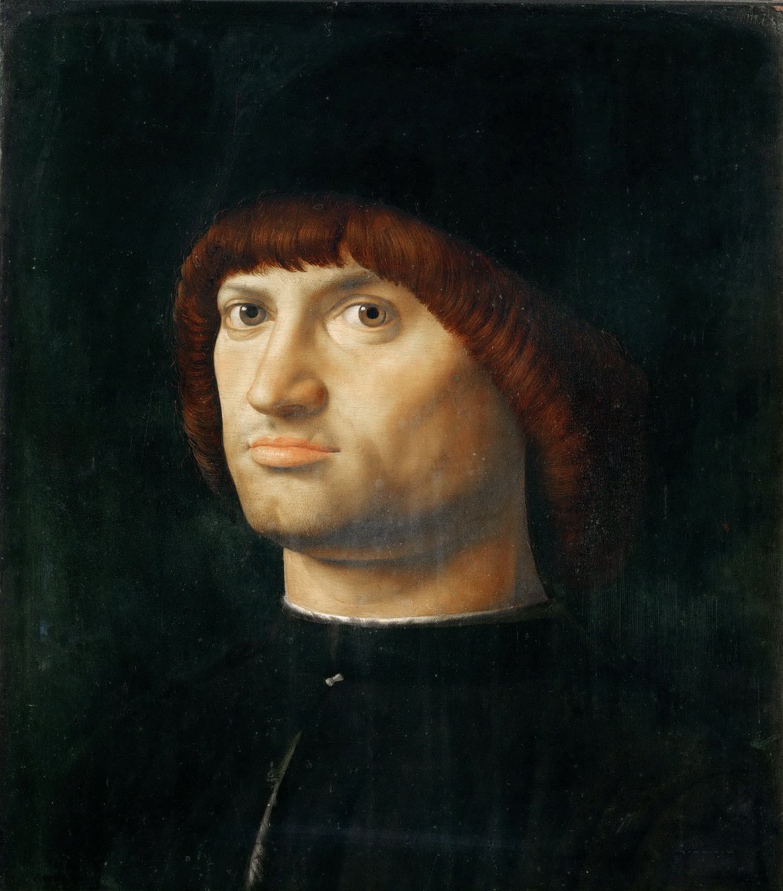 Portrett av en mann av Antonello da Messina