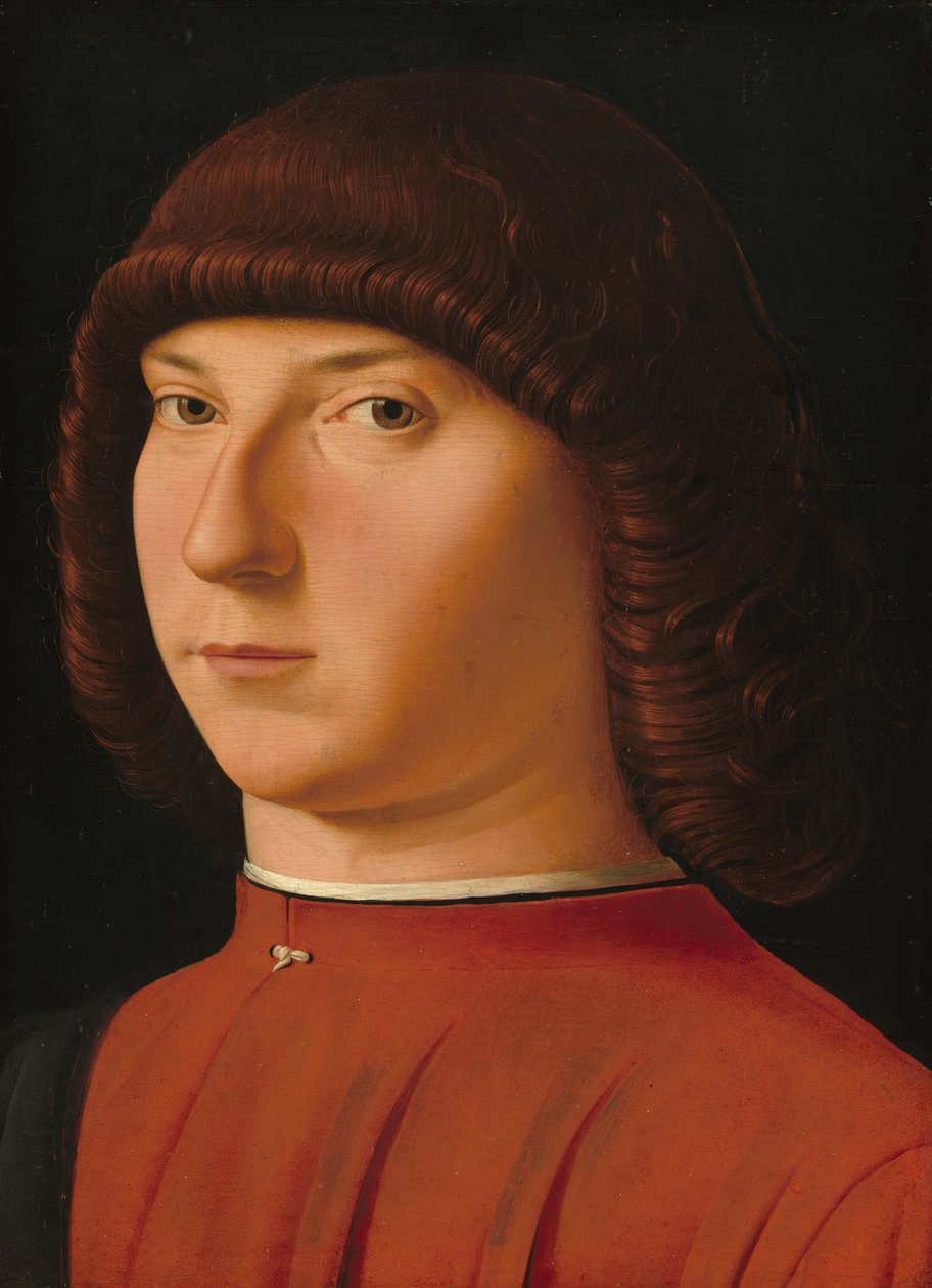 Portrett av en ung mann, ca. 14751480. av Antonello da Messina