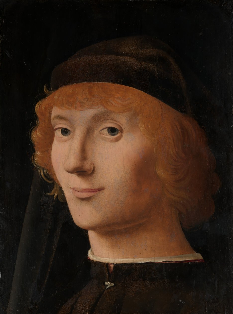 Portrett av en ung mann, ca. 1470. av Antonello da Messina