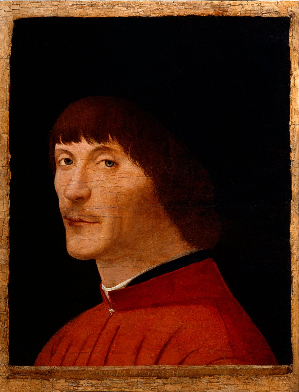 Portrett av en mann, 1468-1470. av Antonello da Messina