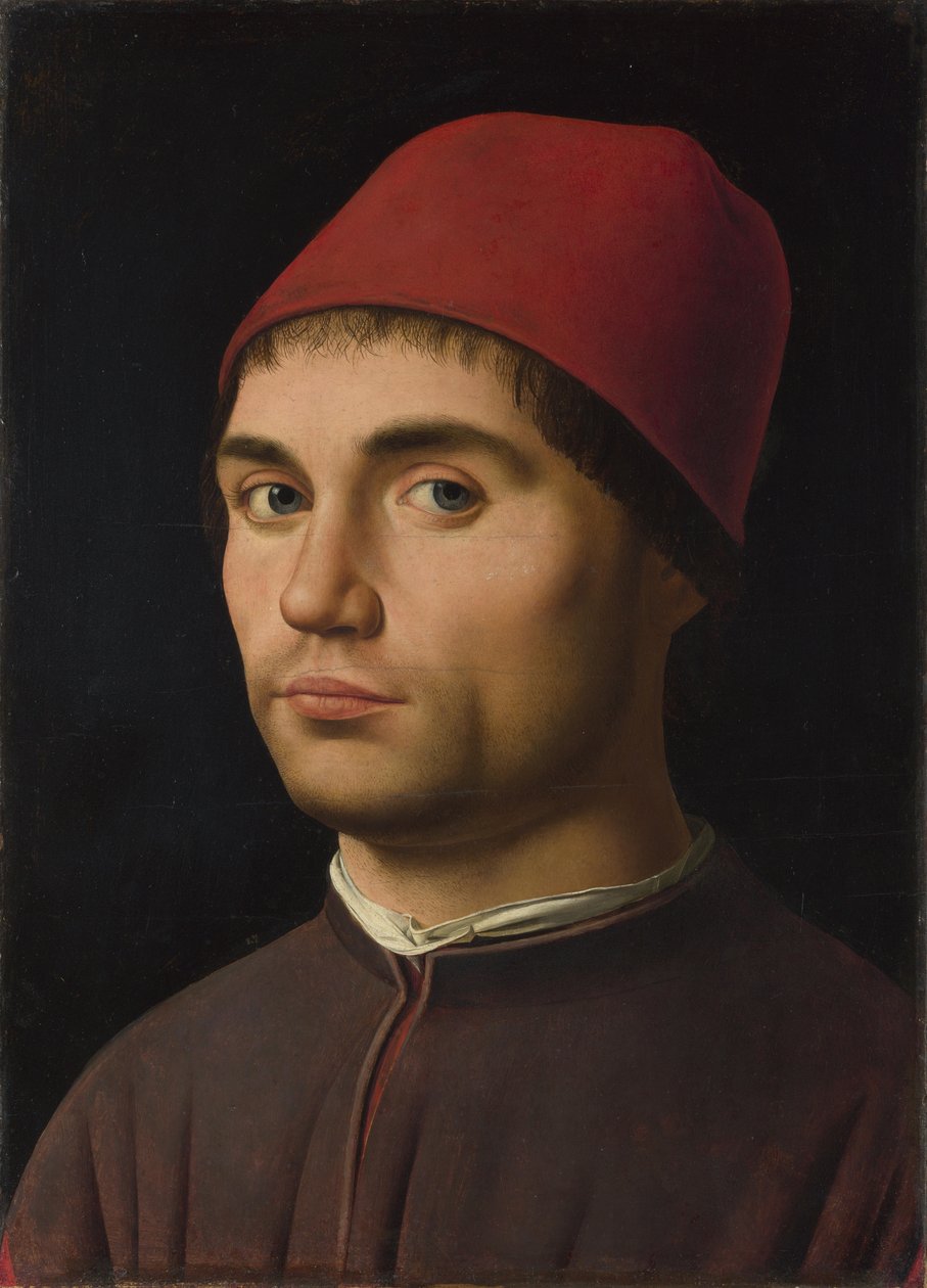 Portrett av en mann, ca 1475 av Antonello da Messina