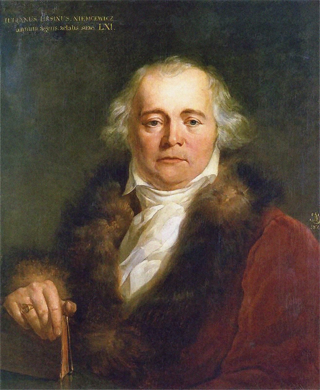 Julian Ursyn Niemcewicz 1757-1841, 1822 av Antoni Brodowski