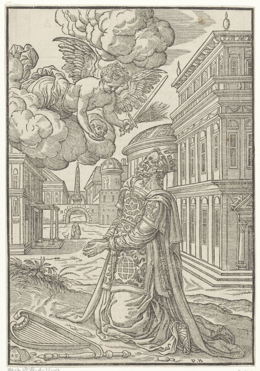 Knelende David av Antoni van Leest