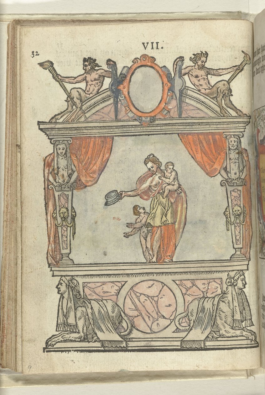 Scene med personifisering av kjærlighet (Charitas), 1578 av Antoni van Leest