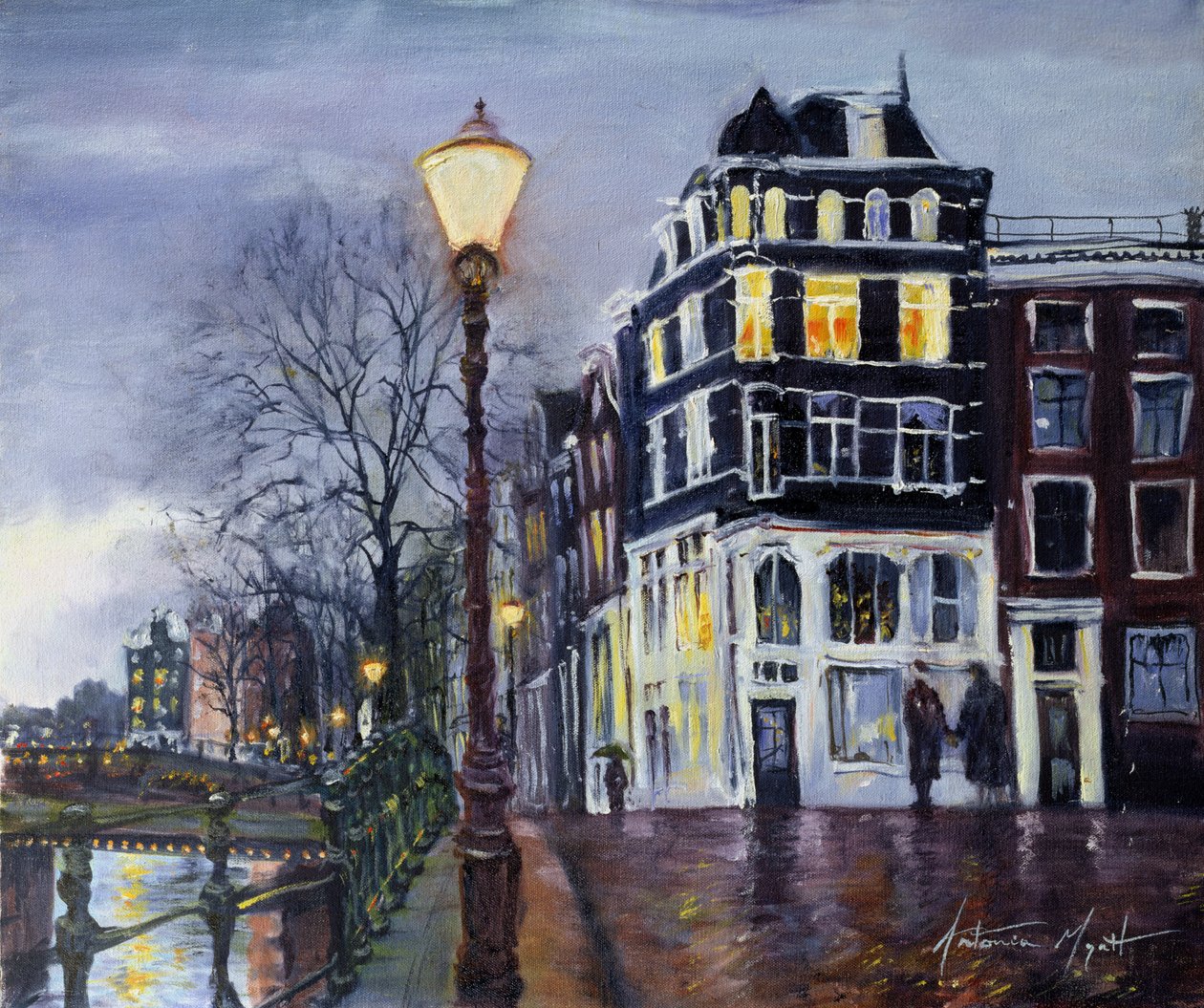 Ved skumring, Amsterdam, 1999 av Antonia Myatt