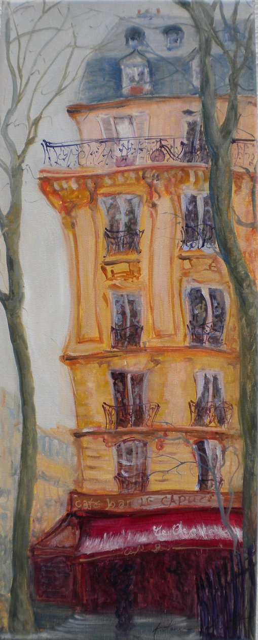 Cafe Bar La Cappuccino, 2010 av Antonia Myatt