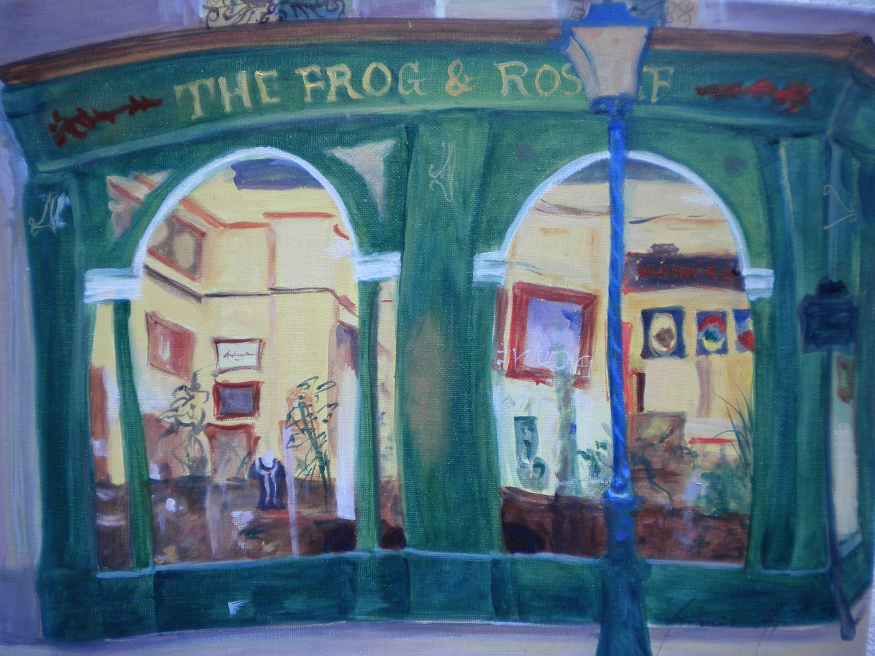 Frosk og roastbiff, 2010 av Antonia Myatt
