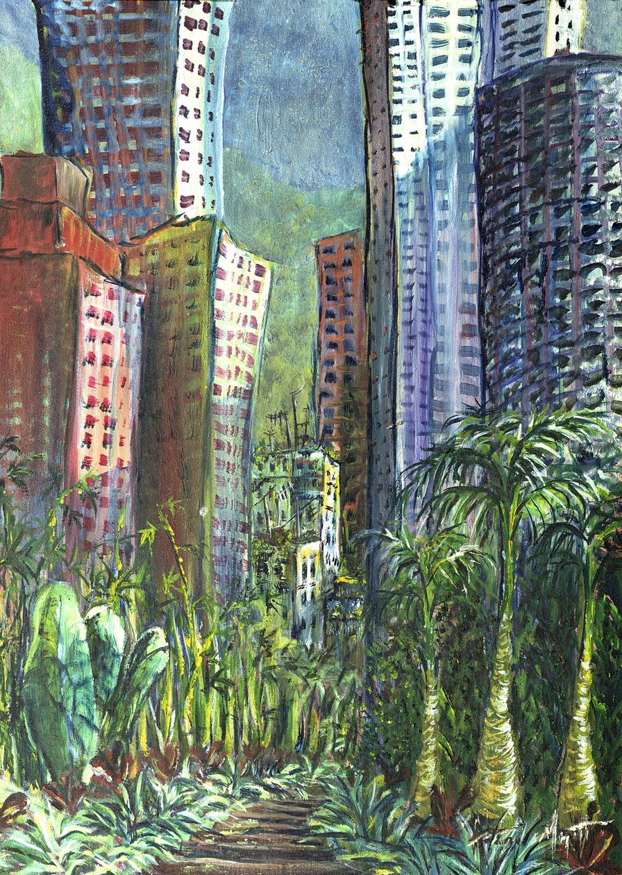 High Rise, Hong Kong, 1997 av Antonia Myatt