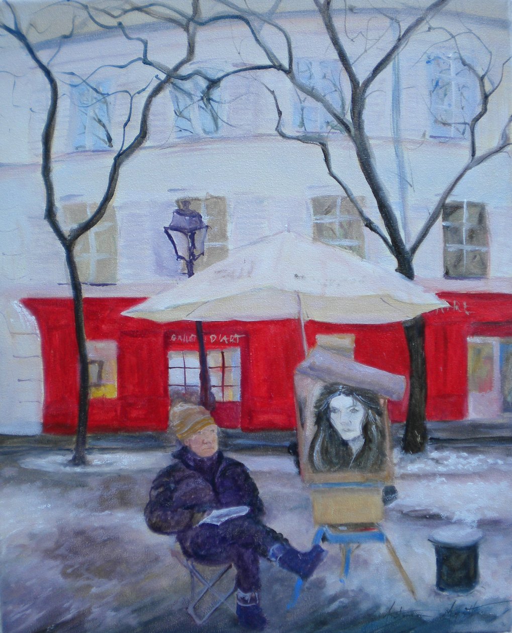 Paris-kunstner, 2010 av Antonia Myatt