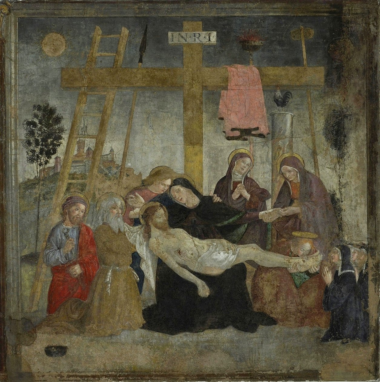 Deponering av Antoniazzo Romano