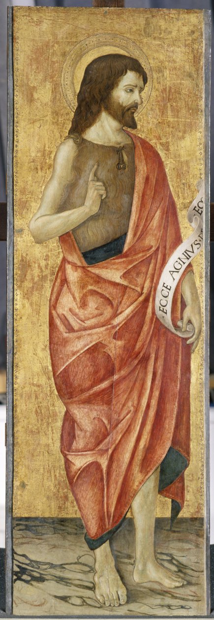 Døperen Johannes, ca. 1500 (tempera på poppeltre) av Antoniazzo Romano